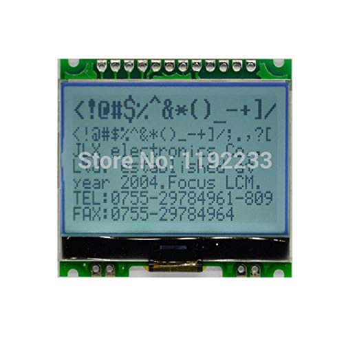 Shapb 12864G-086-P 12864 Dot Matrix Lcd Display Module Cog With Backlight 4 Serial Interface 5V L21 #TOP1