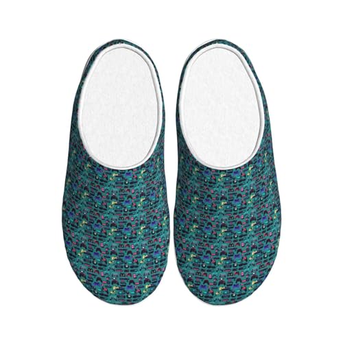 Pantoufles motif manette de jeu pour des soirées cocooning et terrasse
