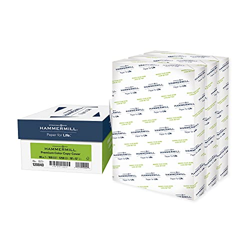 Hammermill Cardstock, Premium Color Copy, 100 lb, 18 x 12-3 Pack (750 Sheets) - 100 Bright, Made in the USA Card Stock, 133232C