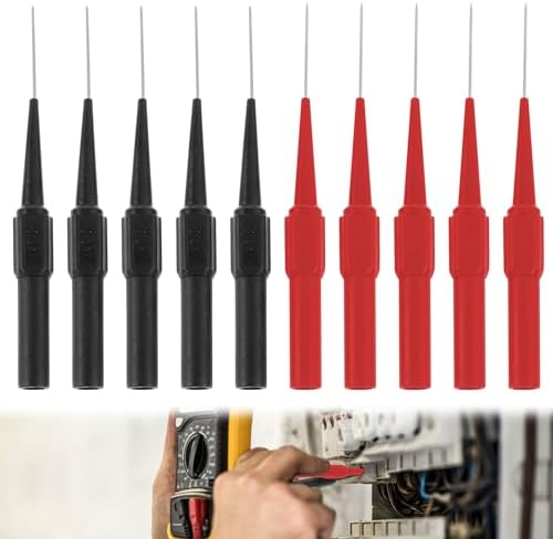 Prüfspitzen Für Multimeter – 2 Stück, 1000V, Mit Isolationsdurchdringender Spitze, Komfortabler Griff, Für Hobby & Profi