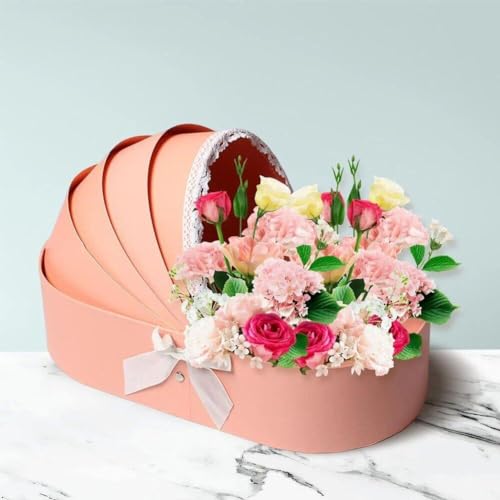 Panier floral pour centre de table champêtre et compositions de mariage - 4