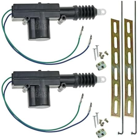 CfD® Universal Car Power Door Lock Actuator 12-Volt Motor (2 Pack)