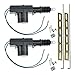 InstallGear Universal Car Power Door Lock Actuators 12-Volt Motor (2 Pack)