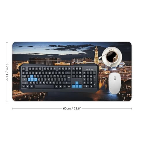 Las Vegas Night View Desk Pad Large Office Desk Mat miniatura 2