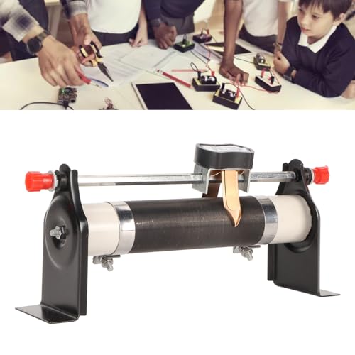 Física Slide Elétrica Reostato, Reostato de Lâmina Ajustável, Reostato Deslizante Com Liga e Cobre,