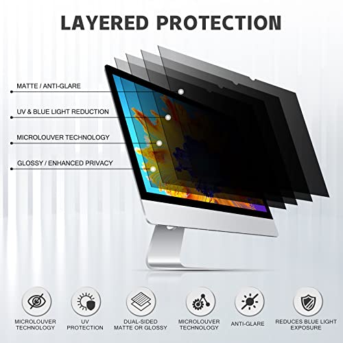 Cubierta de pantalla de computadora antirreflejos 19 pulgadas 5:4 6