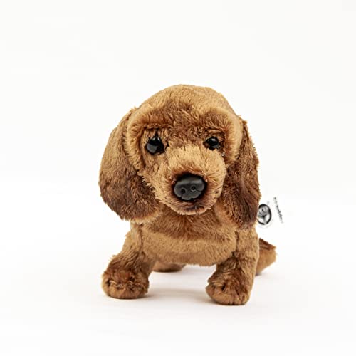 Teddys Rothenburg Kuscheltier Dackel Hellbraun 19 cm Plüschdackel Plüschtier
