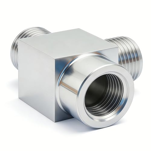 Lophtnix Stainless Steel 304 Street Tee Pipe Fitting,1/2" NPT Female x 1/2" NPT Male x 1/2" NPT Male T-fitting 3-way Tee Pipe Fittings, 1pc by Lophtnix - Image 7