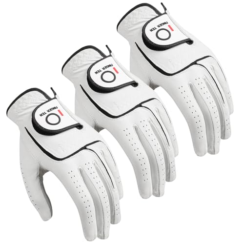 FINGER TEN Cabretta Leather Golf Gloves