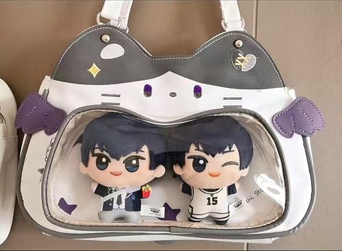 Cat Ita Bag for Kpop Fan Anime Pin Display Ita tote Bag Japanese Shoulder Bag Kawaii Crossbody4