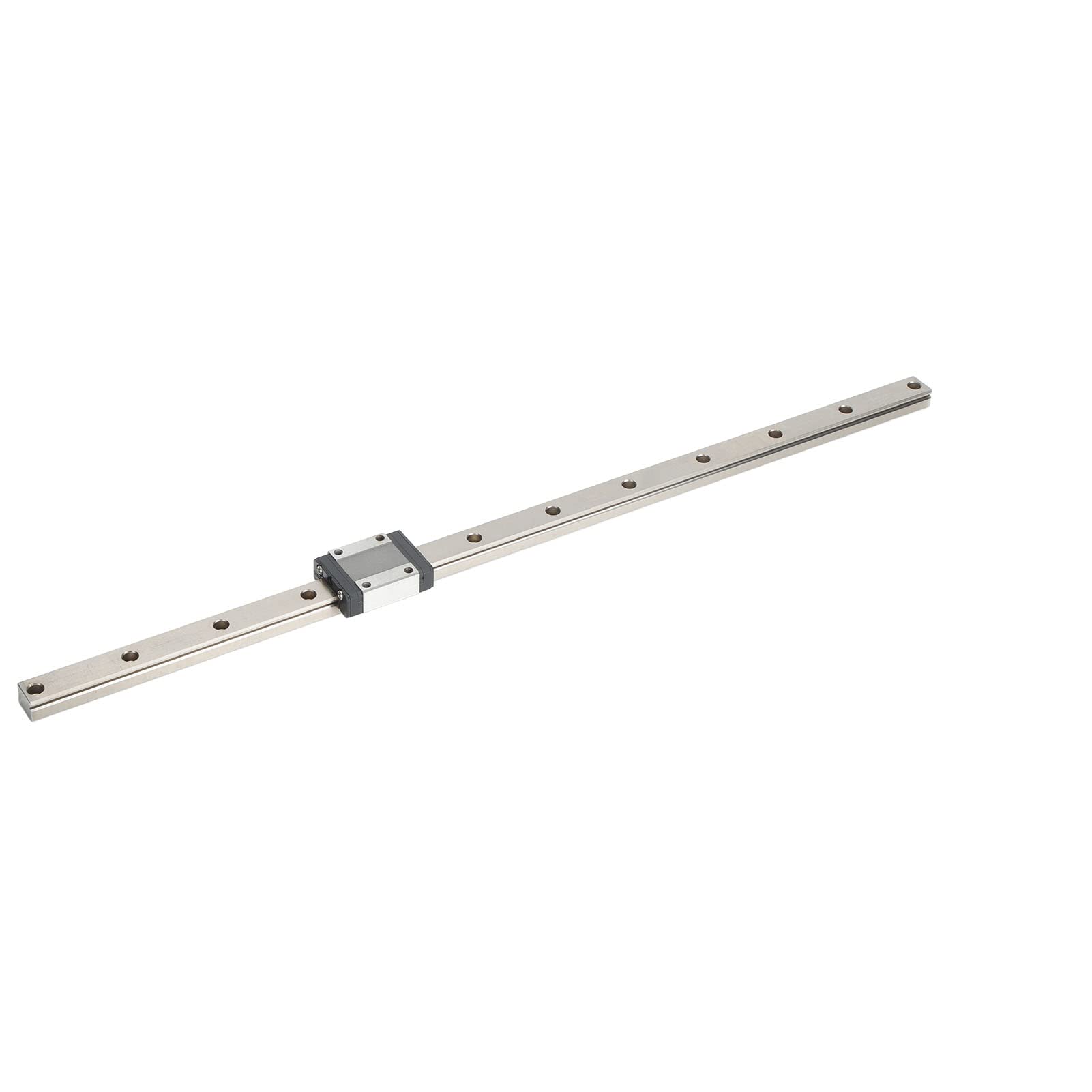 Guida lineare MGN15C Guida di scorrimento lineare in acciaio con cuscinetti ad alta precisione Movimento fluido per stampanti 3D Apparecchiature per l'automazione di macchine CNC (450 mm)