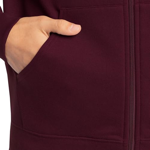 Image of Fruit of the Loom Eversoft Fleece Full Zip Hoodie Sweatshirt