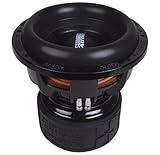 Sundown Audio X v.3 12' Subwoofer – Dual 1 Ohm, 2500W RMS/5000W Peak, 3' VC, 30mm Xmax, Mega-Roll v.2 Surround, Triple Stack Magnet, Deep Bass SPL Sub for Ported Enclosures