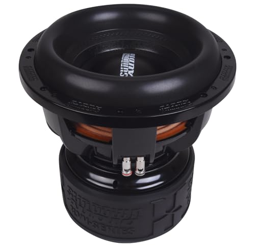 Sundown Audio XV412D1 12 6000W Peak/3000W RMS Car Subwoofer DVC 1-Ohm High-Output Xv4 Motor 30mm Xmax Reinforced Cone for Ported Enclosures and Competition Bass Systems