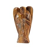 angeles imagenes estatuas Una fácil decoración de jardín o estanque, regalo para alguien especial o colección personal, decoración de salón. Disparamos a este ángel de tigre de ojo natural bajo la luz del estudio y no incluimos su color o claridad, anunciamos el producto exacto como es en realidad. Viene empaquetado de forma segura con cuidado, hace que sea un gran regalo y otros usos, asegurando una satisfacción al 100%.