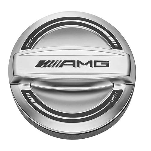 Mercedes-Benz AMG Original Tankdeckel Chromshadow Oberfläche Matt für alle neueren Fahrzeug Diesel und Benziner Modellen