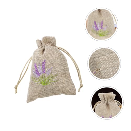 5 bolsas sachet vacías para flores secas lavanda miniatura 3
