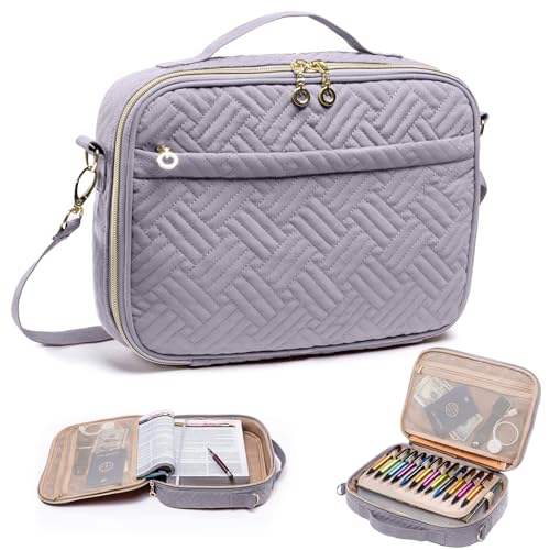 IMAGINING Bible Cover for Women - Stylish Large Bible Covers - Bible Case with Handles - Bible Bag Journal Case - Bible Carrying Case for Women - Bible Gift - Book Protector for Book Lovers by IMAGINING - Used condition - US$16.14