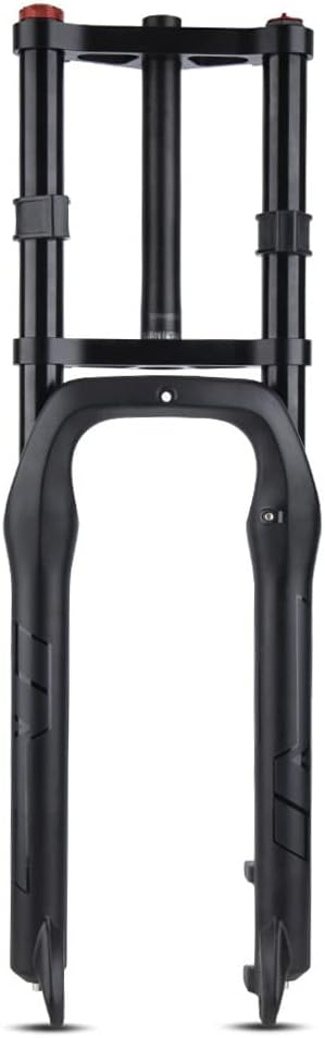 VPPV スノーバイクフォーク 26インチ アルミ合金 1-1/8インチ u201dBicycle エアガス 4.0インチタイヤ用