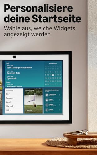 Amazon Echo Show 15 (neueste generation) | 15,6-Zoll-Smart-Display in Full HD, mit integriertem Fire TV und Alexa-Sprachfernbedienung… – Ansicht 5