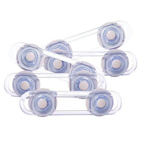 Dreambaby - Juego de seguros multiusos (5 unidades), transparente