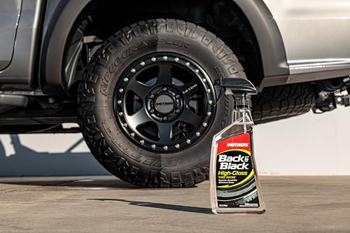 Mothers 06924 Back-to-Black Tire Shine, 24 fl. oz. - Image 4