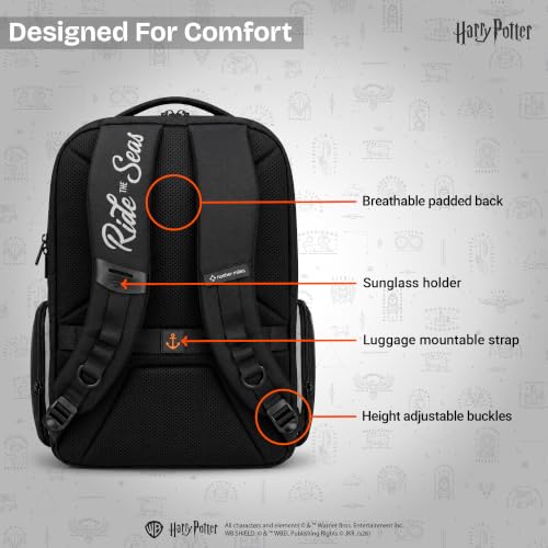 Image of Nasher Miles Harry Potter Backpack | Laptop Backpack | Ideal for Office, College, School & Travel | Men, Women, Boys, Girls