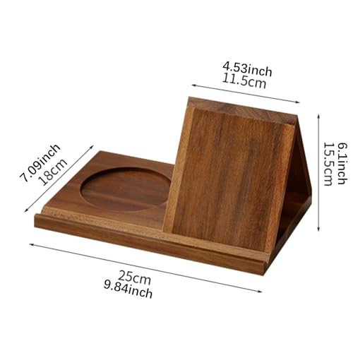 Soporte para libros triangular Qianly: mantén tus páginas abiertas y tu escritorio ordenado 3