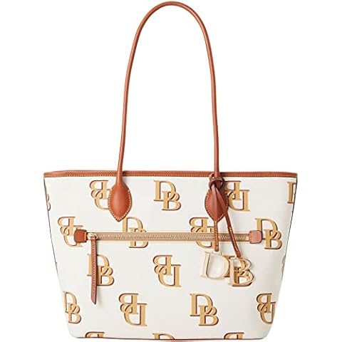 Dooney & Bourke Monogram Tote, Beige, One Size Cover