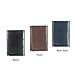 Ikepod Tri-fold Key Wallet/Holder [Full-grain Leather] 6 Hooks & 2 Card Slot - Brown