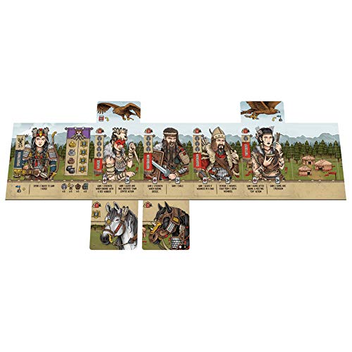 Raiders of Scythia juego de estrategia para 1-4 jugadores miniatura 3