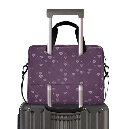 Funda maletín morada para laptop 13-15.6 pulgadas miniatura 4