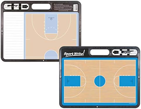 Sport Write Pro Basketball Dry-Erase Board (with half-court feature)