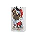 Perro De Navidad Santa Cesto para la Colada Cestos Lavado de Ropa Bolsas Cesta Redonda de Almacenamiento de Lavandería Grande Plegable de la Fácil de Llevar
