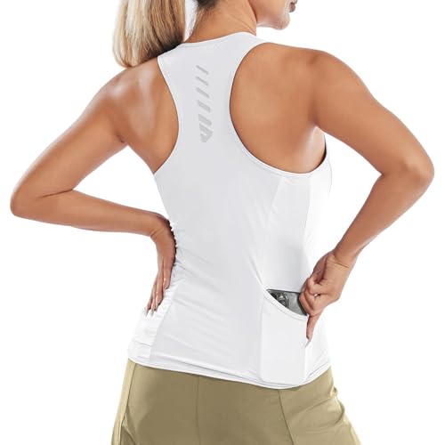 Image of Wulibike Sleeveless Cycling Jersey Women Running Shirts Vest bike top Summer Biking tank Basic Top With Pockets