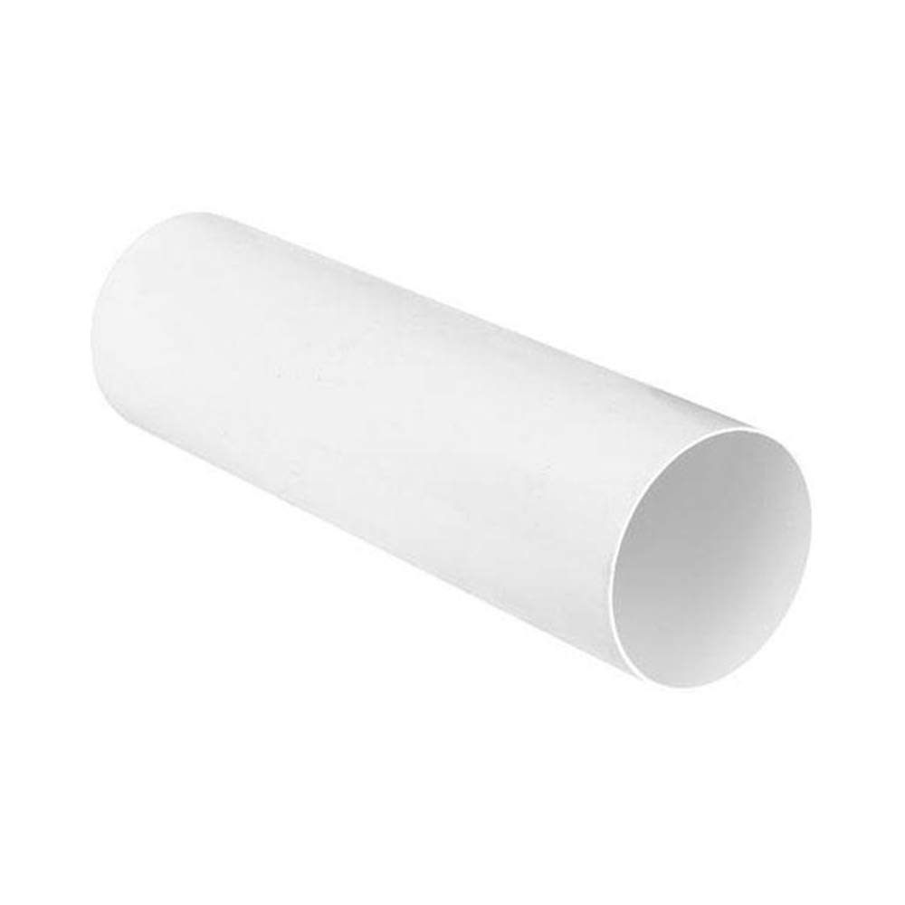 Manrose_ White Manrose 61500 150Mm 6Inch Round Plastic Ducting Pipe 500Mm - Grey.