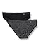 Produktbild Skiny Herren Skiny Brasil voor heren, set van 2 micro-multipack Slip, Blackstripe Selection, M EU