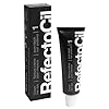 RefectoCil Black (#1) Hair Tinting Kit Includes Eyebrow Tint + Liquid Oxidant 3% + Mixing Brush