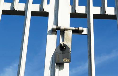 Cadenas Granit ABUS premium en acier cémenté noir pour usage intensif