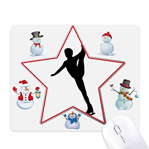 Tapis de souris bonhomme de neige cadeau idéal pour passionné d'informatique