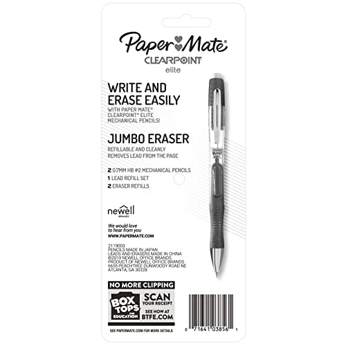 Paper Mate Clearpoint Elite 0.7mm Mechanical Pencil Starter Set