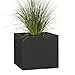 Produktbild Pflanzwerk® Pflanzkübel Fiberglas Cube XXL ANTHRAZIT 65x80x80cm 2 Jahre GARANTIE *Frostsicherer Blumenkübel* *Deutsche Premiumqualität* *Lotus-Effekt Imprägnierung*