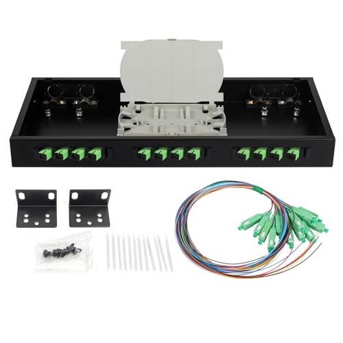 Boîtier rack SC-APC 12 ports, l'excellence de la connectivité optique monomode - 4