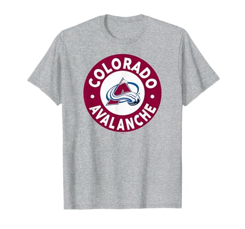 Colorado Avalanche Symbol Gray Officially Licensed T-Shirt