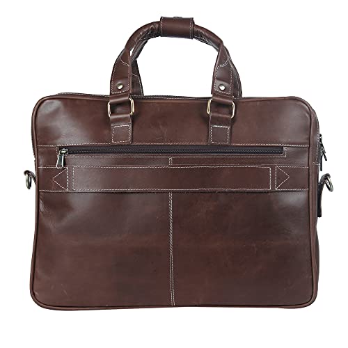 Genuine Leather briefcases for men 17 inches computer bag for mens | Laptop bag, Work bag, Business and Office Bag4