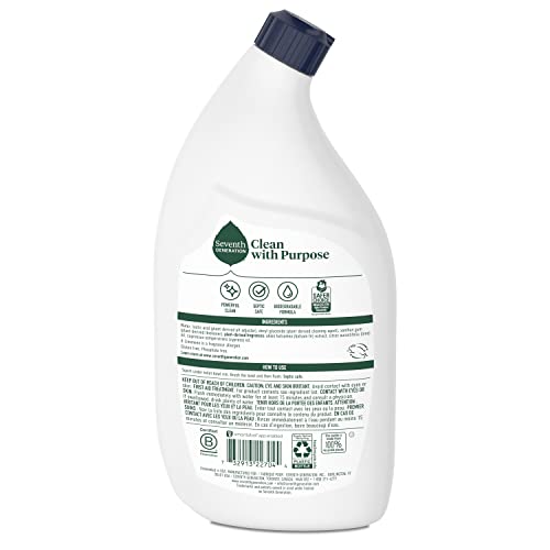Seventh Generation 22704Ea Natural Toilet Bowl Cleaner, Emerald Cypress & Fir Scent, 32 Oz Bottle #TOP1