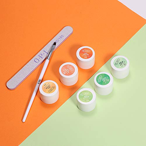 Gel nagellak UV gel nagelgel kleurgel f¡§1r geln?ge nagelgel kleuren set gel nagelpolish set met 36 kleuren UV gel kleurgel F¡§1r Nail Art nageldesign - Image 7