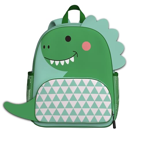 Image of Dinosaur Toddler Backpack for Little Kids Water Resistance Kindergarten Preschool Bags Children Schoolbag Cute 3D Animal Cartoon Backpacks Gifts for Baby Boys Girls