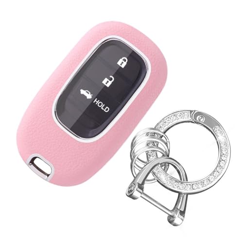 [LETINGFAR] �L�[�P�[�X �z���_ ��p �X�}�[�g�L�[�P�[�X NBOX �L�[�J�o�[ PC���� ���U�[ �S�ʕی� �L�[�V�F�� ��p�݌v RV�n NBOX JF5 JF6 �V�r�b�N ZR-V ���F�[�� ���ɓK�p �L�[�z���_�[ (�s���N)