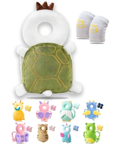 JEJA Coussin de Protection de Tête de Bébé, Réglable Casque Bebe Anti Choc Protection de La Tête Oreiller de Ssoutien, Convient pour 4-24 mois - Cocu et...